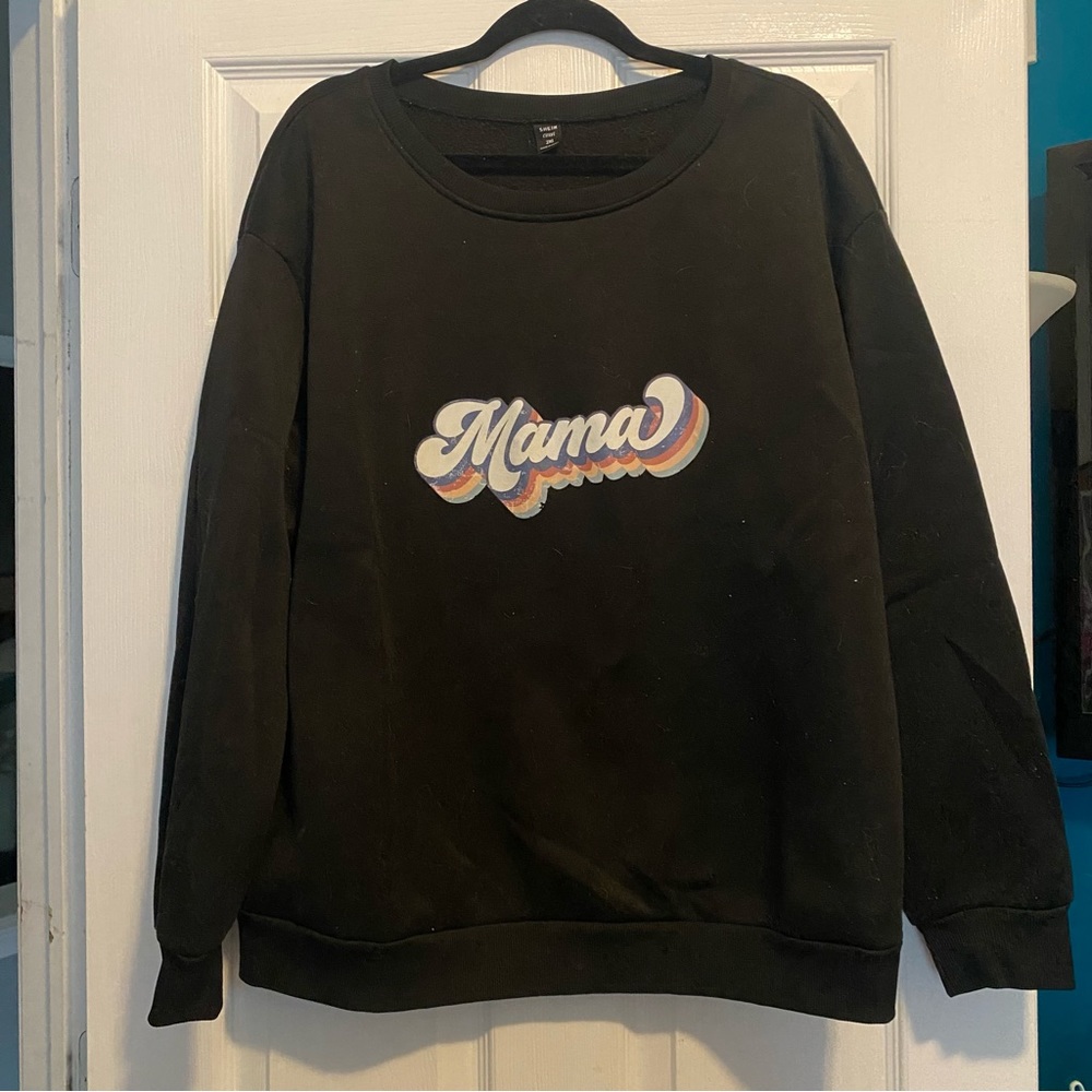 SHEIN Mama crewneck sweatshirt